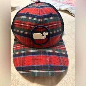 Vineyard Vines Navy Whale Logo Cap